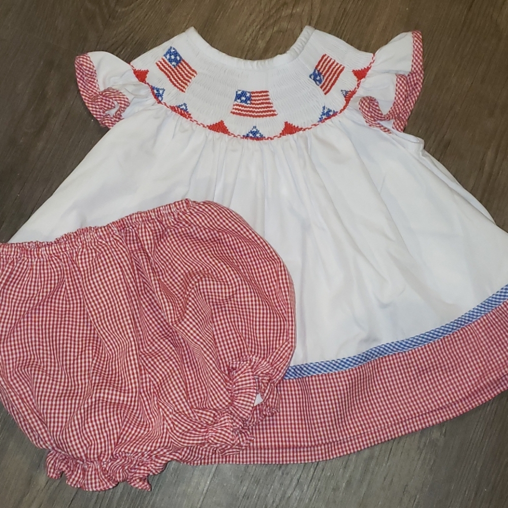 Patriotic dress and bloomers